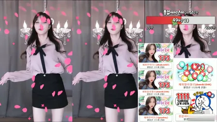 AfreecaTV主播彩婉BJ채화2021年10月22日直播视频舞蹈剪辑200148